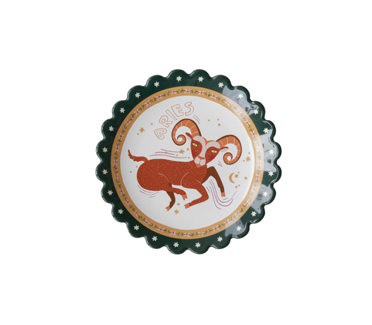 Zodiac Plate Aries