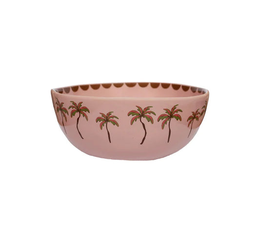 Bowl Palmtrees set of 4