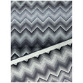 Marea Beach Towel in 100% cotton 180x100 cm with zig zag pattern