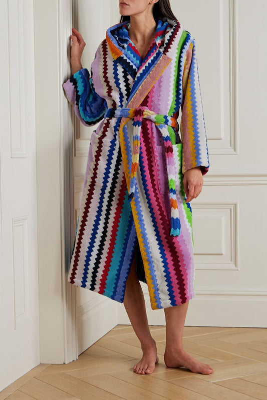 CECIL Hooded Bathrobe