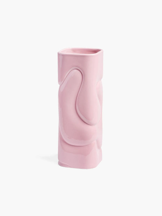 Pink Puffy Vase