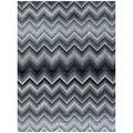 Marea Beach Towel in 100% cotton 180x100 cm with zig zag pattern