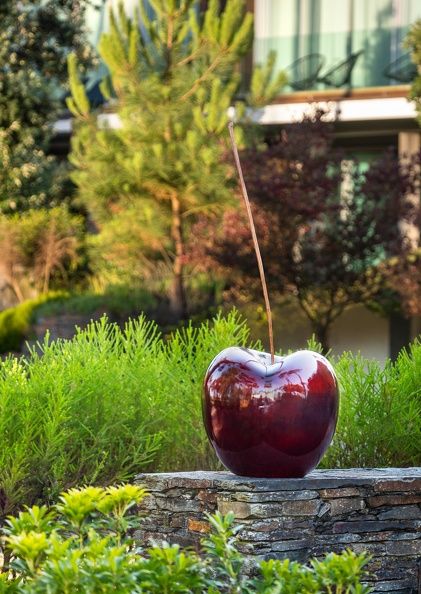 Cherry Bordeaux sculpture